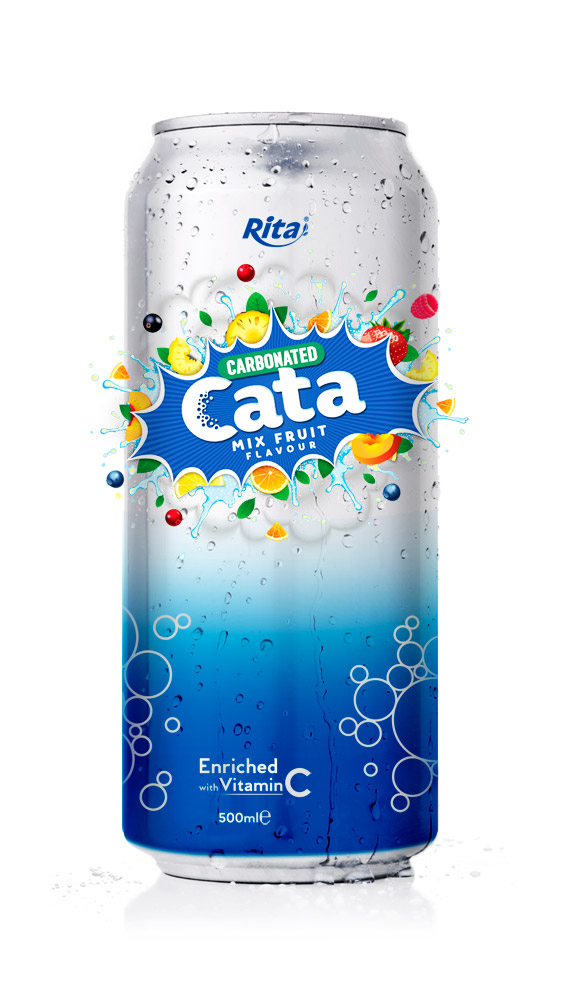 500ml Carbonated  Mix Fruit Flavor Drink